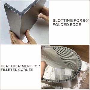 חומר חדש במבוק סיבי פחם שיש מרקם רציף לוח קיר Wpc לקיר רקע - Product Image 6