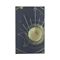 Cartes de tarot et oracles personnalisées en papier imprimé en gros, échantillons gratuits, cartes de tarot à feuille d'or