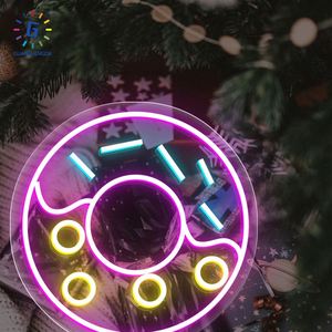Enseigne lumineuse au néon LED personnalisée de conception gratuite pour la décoration murale de fête d'anniversaire de chambre à coucher à la maison pour voiture et <span class=keywords><strong>taxi</strong></span> Dropshipping - Product Image 1