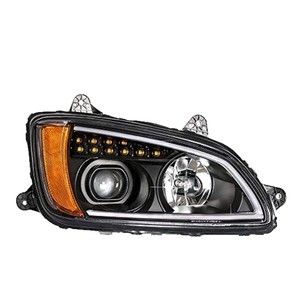Accesorios de Repuesto para Cabina de Camión Americano, Directo de Fábrica, Faro Delantero LED 6000K RH para Kenworth T660 2008-2017 - Product Image 3
