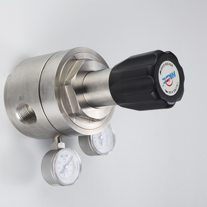 Régulateur de débit d'azote N2 en laiton chromé HC 90 Full Brass Ultra Gas, pour bouteille d'azote, pour gaz propane et argon - Product Image 5