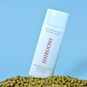 Crema Solare OEM con Acido Ialuronico e Fagioli Mung SPF 50+ PA+++, Schiarente, per Spiaggia e Viaggi, Uso Quotidiano, Confezione Personalizzata - Product Image 2