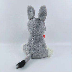 Vendita calda peluche <span class=keywords><strong>asino</strong></span> seduto con ricami di peluche a cuore imbottito giocattoli di peluche - Product Image 3