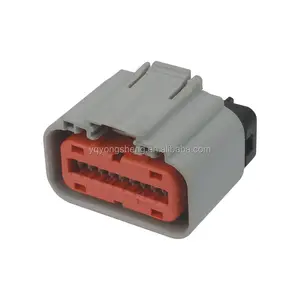 2203663-6 Auto Waterproof 18 Way Điện Nữ Thiết Bị Đầu Cuối Nối Auto 1488533-6 Màu Xám - Product Image 1