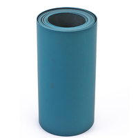 TEBAK Plaque de guidage PTFE verte/bleue résistante à l'usure pour machine de tournage CNC, feuille souple avec colle AB