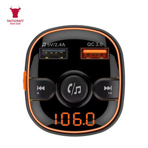 נגן MP3 לרכב עם בלוטות' מטען לרכב ללא ידיים תצוגת מתח בזמן אמת פענוח אודיו ללא אובדן ניווט התראת קול - Product Image 1