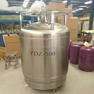 Taux d'évaporation réduit Réservoir d'azote liquide YDZ-300 300L Réservoir d'azote liquide auto-pressurisant Prix du traitement cryogénique - Product Image 5