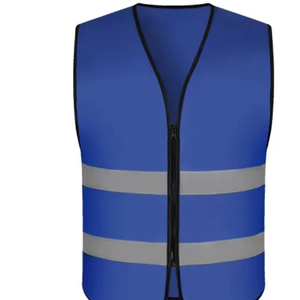 <span class=keywords><strong>Gilet</strong></span> de sécurité réfléchissant en <span class=keywords><strong>maille</strong></span> polyester multifonction de classe 2 ANSI avec logo personnalisé OEM - Marque SenQi - Product Image 1