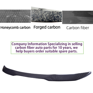 Aileron de coffre arrière en fibre de carbone style nid d'abeille DA pour BMW Série 3 G20 G28 & M3 G80 2018-2025 - Product Image 4