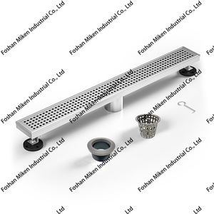 Ayarlanabilir paslanmaz çelik banyo lineer zemin drenaj duş zemin drenaj - Product Image 4