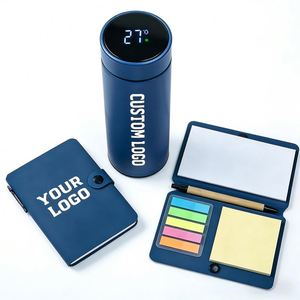 Custom Logo Double Wall Stainless Steel 500ml Vacuum Flask Outdoor Sport Smart Intelligent <b>Water</b> <b>Bottle</b> for Promo Business Gift - Product Image 1