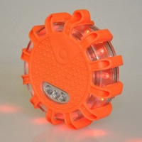 LED Trafic Routier Fusée Éclairante de Barrière de Trafic de Lanterne De Secours Balise Disque Projecteur Lampe de Signalisation D'avertissement Lumière Pour Voiture