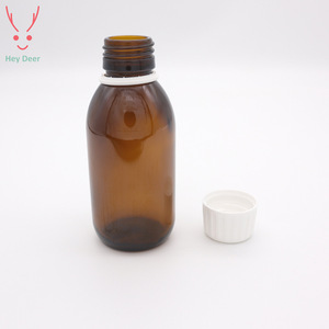 ขวดแก้วทรงกระบอกสีชาขนาด 28 มม. ฝาเกลียว สำหรับเครื่องสำอาง รุ่น HD28-2 - Product Image 5