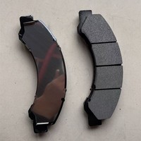 Plaquettes de frein à disque arrière semi-métalliques 04465-37091 pour Hino300 COASTER Bus B4 B5