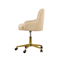 Tabouret de coiffeur réglable pivotant sur roulettes, chaise de salon de beauté