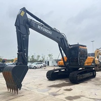 Excavatrice sur chenilles hydraulique Hyundai 220LC-9S d'occasion, modèle 2023, 22 tonnes, prix avantageux, à vendre