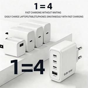 อะแดปเตอร์ชาร์จเร็ว GaN 140W สำหรับเดสก์ท็อป ชนิด Type-C PD3.1 สำหรับแล็ปท็อป รองรับแรงดันไฟฟ้าขาออก 20V พร้อมระบบป้องกันแรงดันเกิน - Product Image 5