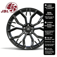 Jantes de voiture monobloc forgées en alliage d'aluminium de 16-24 pouces, finition bronze brossé, 5 branches, découpe méca, 5x112/114.3/120 pour voiture de tourisme