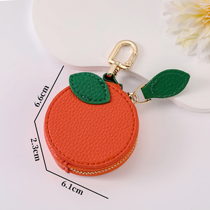 Mini Cute Fruit Shaped Coin Purse Ladies Storage Bag Keychain Wallet Pendant Fashion Jewelry Organizer Bag Charm for Women - Product Image 3