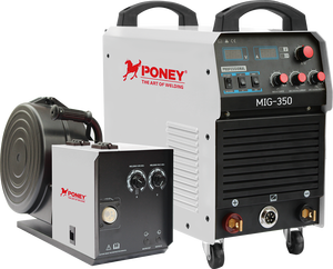 Machine à souder multifonctionnelle MIG/TIG/MMA à double impulsion synergique, commande numérique monophasée 220V 250DP, pour le soudage de l'aluminium - Product Image 5