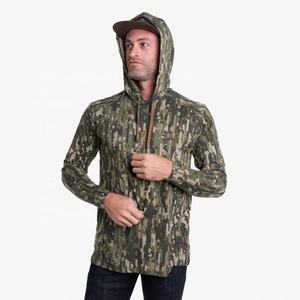 Moda Popular bambú algodón camiseta Camo pesca Sudadera con capucha rendimiento secado rápido ajuste Upf50 + camisas de caza - Product Image 4
