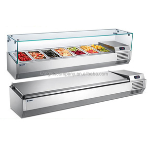 <span class=keywords><strong>Bancone</strong></span> per insalata frigorifero di frutta con <span class=keywords><strong>Bar</strong></span> a temperatura singola commerciale - Product Image 4