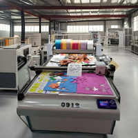 Aol cnc die pisau otomatis kertas kardus digital flatbed die cut stiker potong mesin plotter