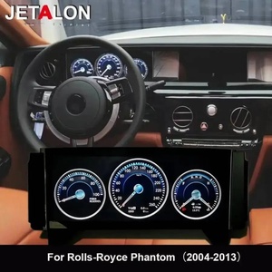 สำหรับ Rolls Royce Phantom 2004-2013 จอแสดงผล LCD แผงหน้าปัด แดชบอร์ด ดิจิตอลคลัสเตอร์ ห้องนักบินเสมือนจริง มาตรวัดความเร็ว มาตรวัดรอบเครื่องยนต์ มาตรวัดระยะทาง - Product Image 2