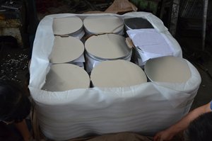 1050 1060 1100 1070 Disque circulaire en <span class=keywords><strong>aluminium</strong></span> Disque de cercle rond en <span class=keywords><strong>aluminium</strong></span> personnalisé Disque de coupe rond en <span class=keywords><strong>aluminium</strong></span> pour plaquette - Product Image 3