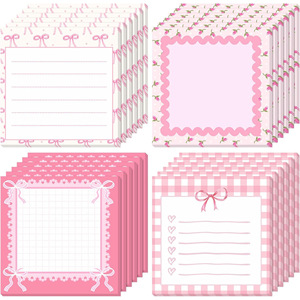 Bloc-notes adhésifs personnalisés Kawaii à écriture fluide, très demandés, pour l'enseignement scolaire, service de livraison rapide - Product Image 2