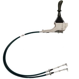 Manual Shift Controller With Flexible Shaft For Buses Trucks Stainless Steel Modern Style - Product Image 1