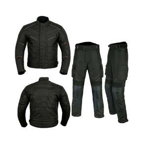Traje de Motociclismo Personalizado de Cordura para Hombre, % Poliéster, Impermeable, de Secado Rápido, Transpirable, para Motociclismo y Automovilismo, para Todas las Estaciones - Product Image 1