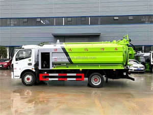 Camión Cisterna de Succión de Aguas Residuales Dongfeng 4x2 LHD de 5000 Litros, Precio de Fábrica, Venta Directa de Fábrica en China - Product Image 6