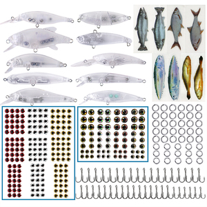 Kit De Fabrication De Leurres Souples – Lure-solutions – Ventre Fendu 115 Mm (neuf)