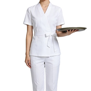 Conjuntos de Uniformes Médicos de Manga Corta para Mujer, Diseño Encantador, Venta al por Mayor, Uniformes de <span class=keywords><strong>Fisioterapeuta</strong></span> para Uso Hospitalario - Product Image 1