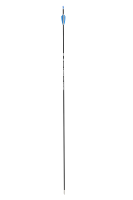 Flèche Pandarus Icepoint ID0.125\" 3.2mm 40 Tonnes en Carbone Haute Résistance avec Plume en Caoutchouc pour Tir à l'Arc sur Cible