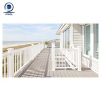 Système de balustrade extérieure en aluminium PRIMA pour balcon et escalier, installation facile pour projets commerciaux