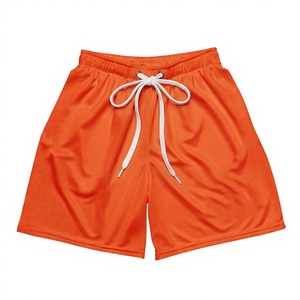 Shorts de sport personnalisés pour hommes, taille mi-haute, en maille sublimée de haute qualité, respirants, séchage rapide, pour basketball et course à pied, 5 pouces - Product Image 6