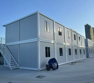 บ้านสำเร็จรูปแบบถอดประกอบได้สำหรับโรงเรียน โรงงาน โรงแรม บ้านพักคนงาน ติดตั้งง่าย ใช้สำหรับโครงการหอพักคนงาน ติดตั้งรวดเร็ว - Product Image 6