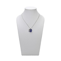 Porte-collier en cuir PU, 1 pièce, mannequin blanc, populaire, bijoux buste, vente en gros