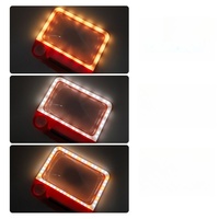 Handheld Magnifier with 5x 10x Reading Magnifier with 3 Light Modes Illuminated Magnifier for Seniors