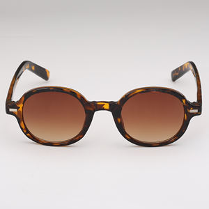 แว่นกันแดดทรงกลมสำหรับทุกเพศเทรนด์ใหม่2025สีมี UV400ป้องกันสี PANTone - Product Image 5