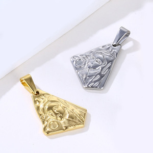 Colgante de plata de primera ley con forma de estrella del norte para mujer, colgante, plata esterlina 18, Circonia cúbica, zirconia, circonita, zirconita, 18k, estilo hip hop - Product Image 4