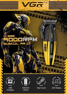 Set Professionale VGR V-285 S4 Combo, <span class=keywords><strong>Tagliacapelli</strong></span> Elettrico, Asciugacapelli per <span class=keywords><strong>Barba</strong></span>, Regolabarba 4 in 1 con Regolazione Continua per Uomo - Product Image 3
