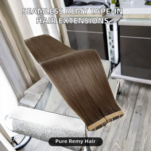 Extensiones de Cabello Humano Virgen Remy Vietnamita de Color, Liso Sedoso, con Cinta Inyectada Sin Costuras, Puntas Dobles y Trama Doble Cosida a Máquina - Product Image 2