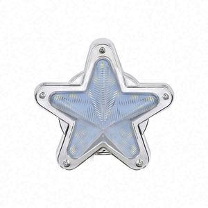 USA Mairun 24V <b>LED</b> Side <b>Star</b> Light 5.5x3.0x1.8cm Portable Night Riding Bicycle Tail Warning Light - Product Image 6