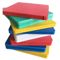 Lembaran Busa PVC Berwarna 4x8ft Densitas Tinggi 2mm 4mm 5mm 8mm 10mm untuk Pembuatan Kabinet Rumah dan Display Iklan