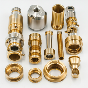 Dịch vụ gia công CNC mạ vàng tùy chỉnh trên nhôm, các bộ phận trung tâm gia công CNC 4 trục mạ anodize - Product Image 4