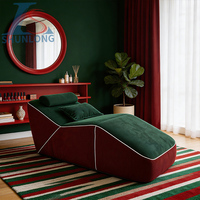 Fauteuil de Salon de Beauté Confortable avec Coussin Épais pour Extensions de Cils, Soins du Visage, Massage, Spa, Tatouage, Relaxation, Chaise Longue Inclinable pour Cils