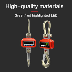 เครื่องชั่งแบบดิจิตอล LED พร้อมรีโมทคอนโทรลอินฟราเรด รองรับการปรับแต่ง OEM/ODM รับน้ำหนักได้ 500 กก. พร้อมการปรับเทียบ - Product Image 3